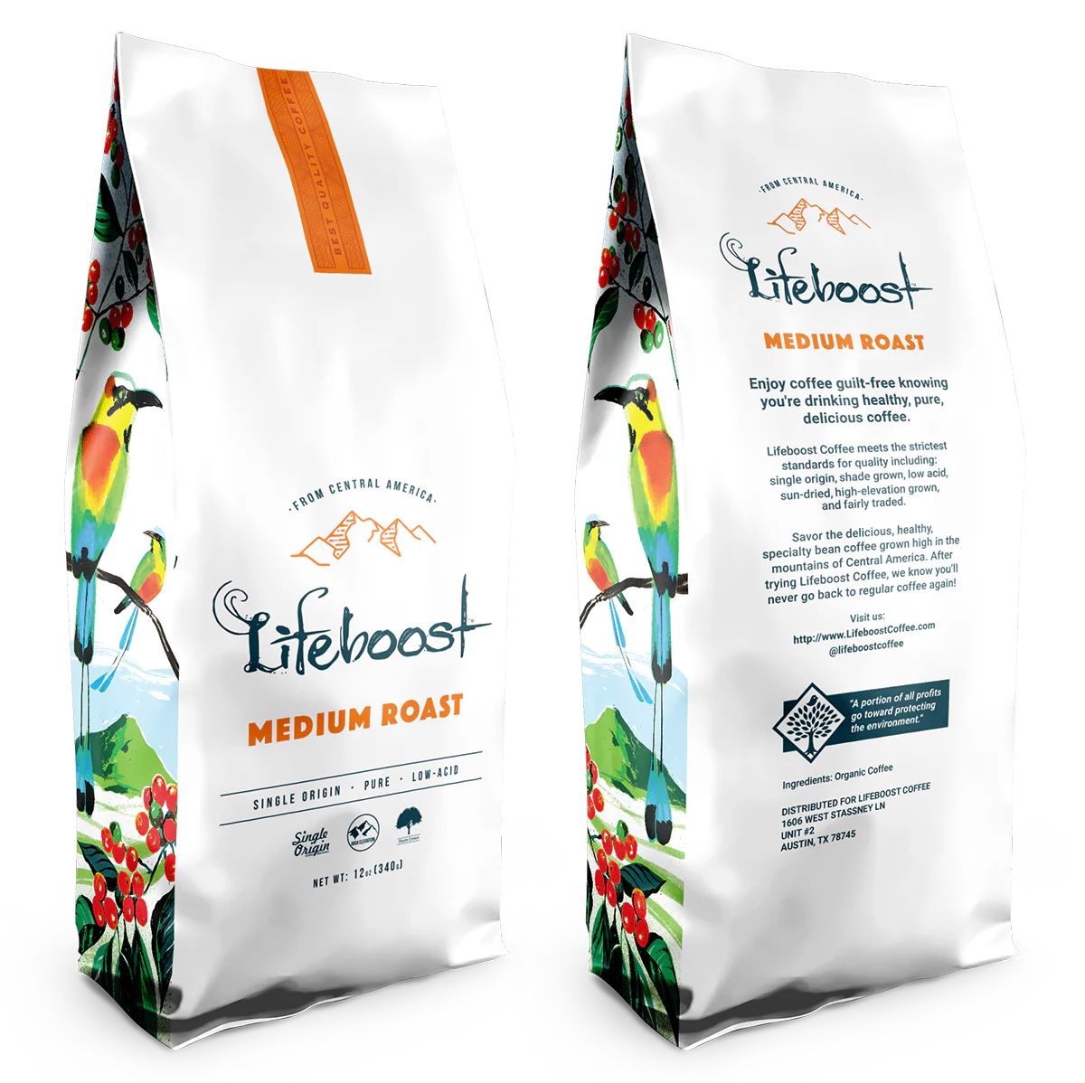 3x Medium Roast Coffee 12 oz Bag - Image 3