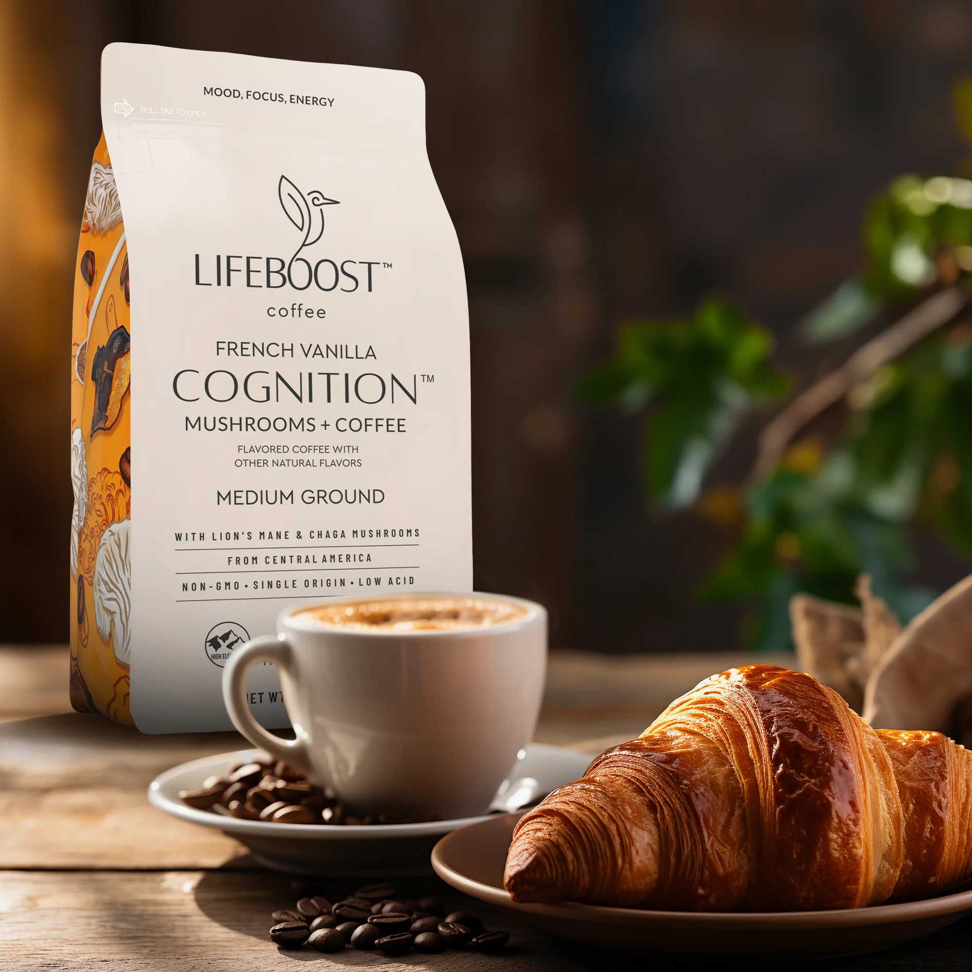 French Vanilla Cognition Mushroom Coffee - Image 3