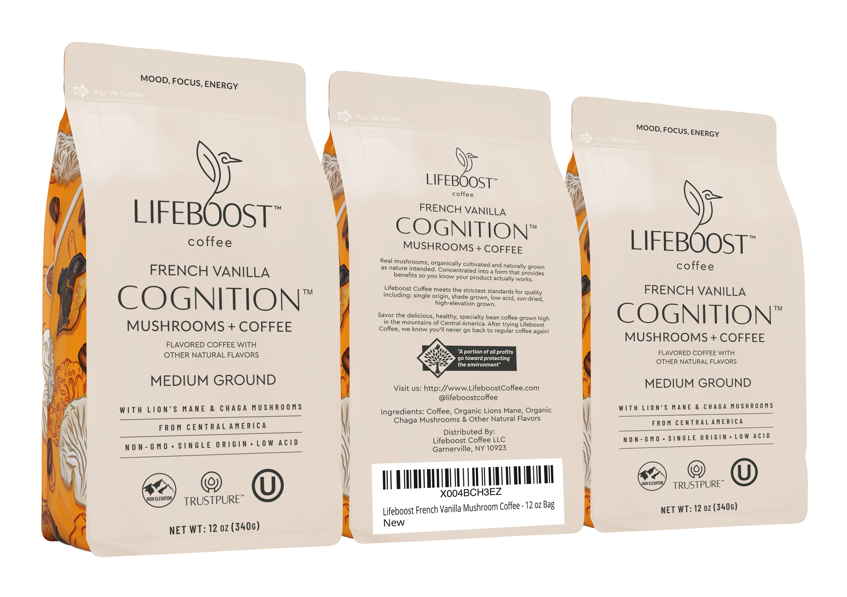 French Vanilla Cognition Mushroom Coffee - Image 6