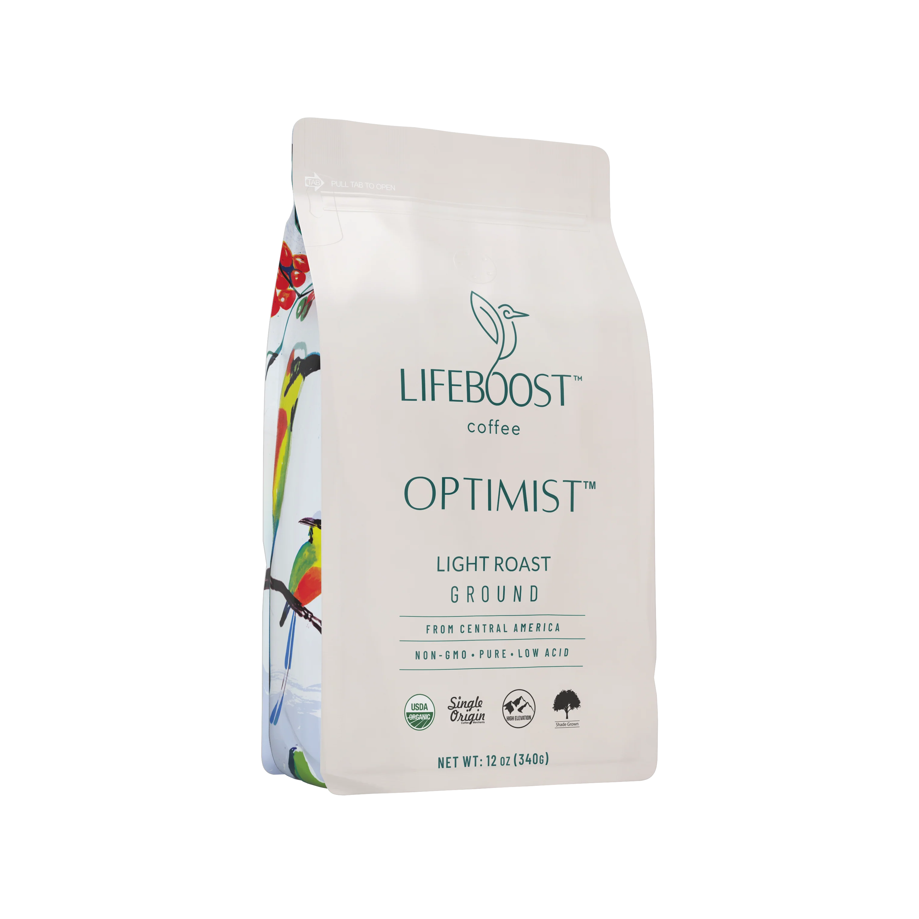 Optimist Light Roast Coffee 12 oz Bag - Best Coffee - Image 2