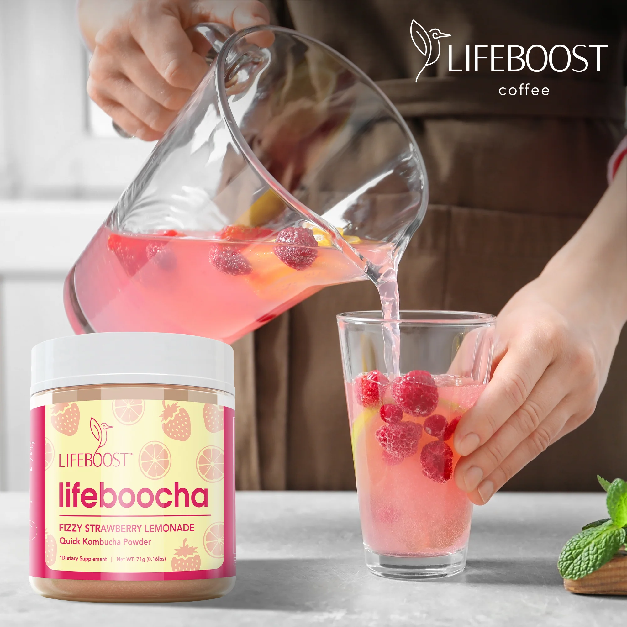 Strawberry Lemonade Lifeboocha - Image 3